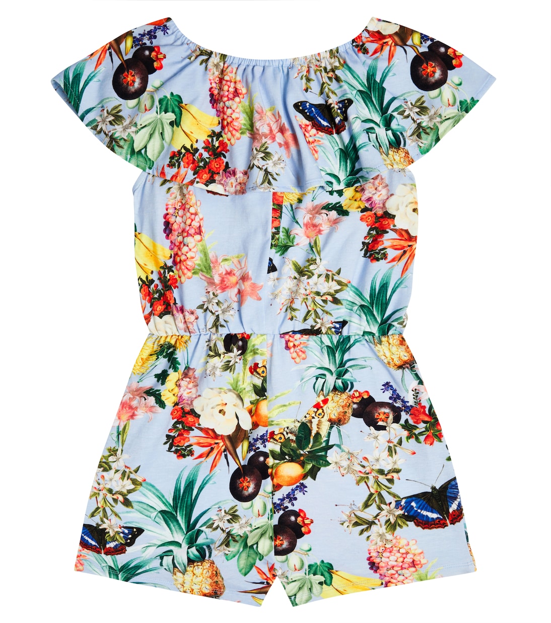 Adda printed cotton-blend jersey playsuit | Molo