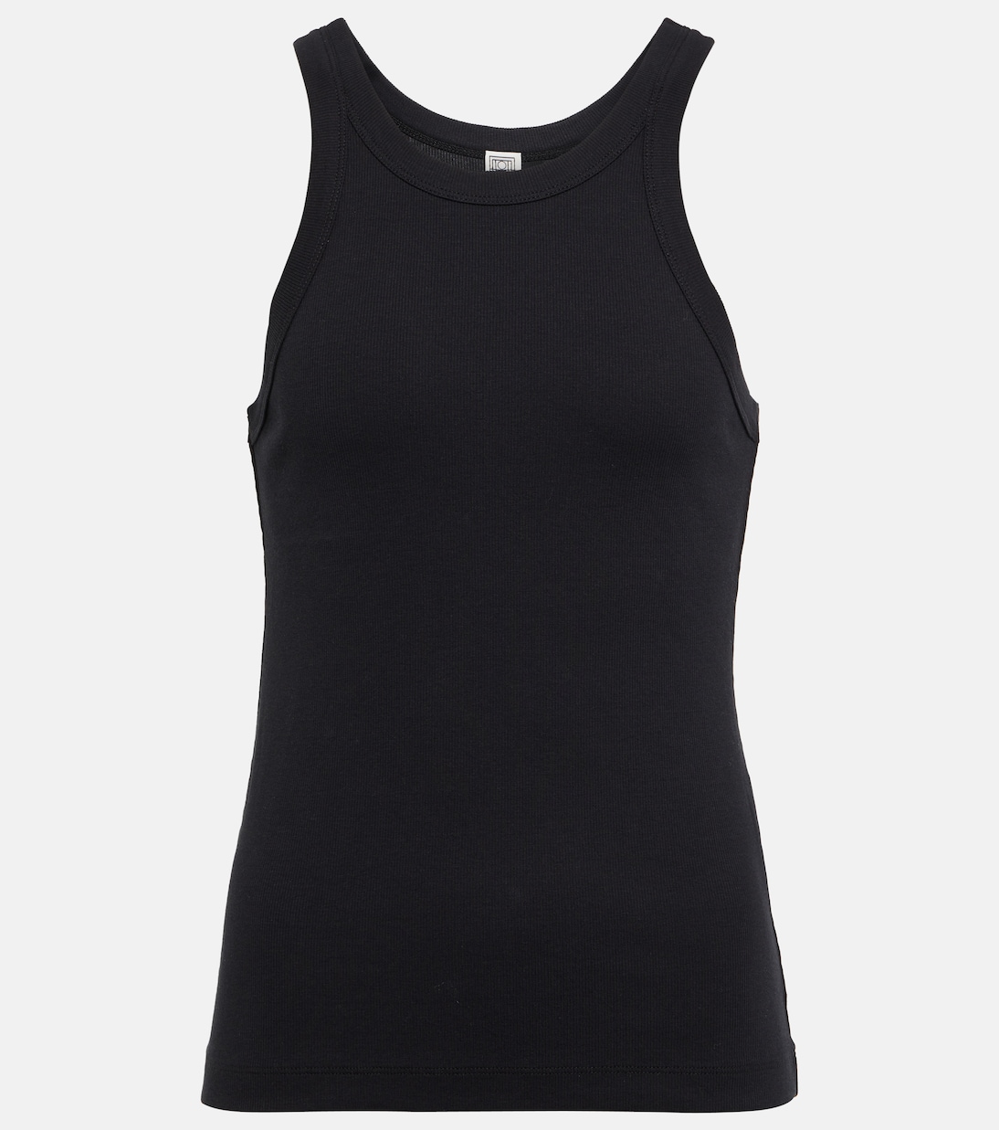 Cotton-blend jersey tank top | Toteme
