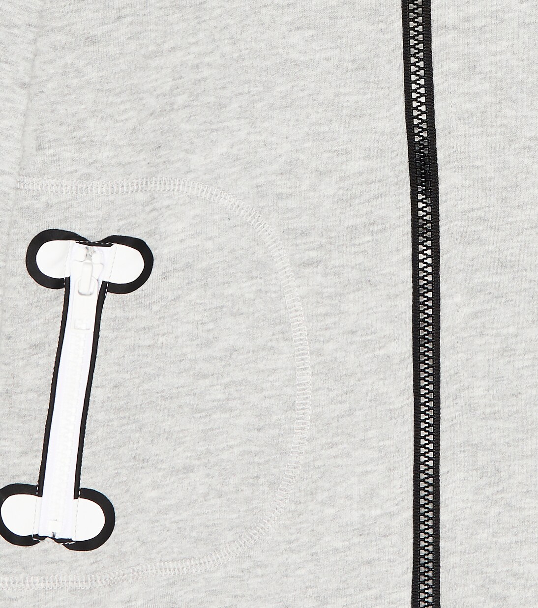 Kapuzenjacke aus Baumwoll-Jersey | Stella McCartney Kids