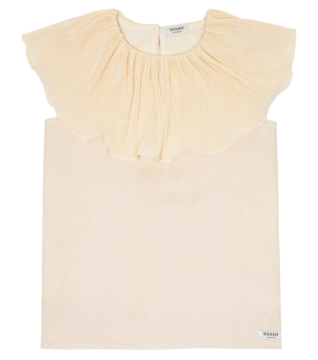 Emmi ruffled linen-blend top | Donsje