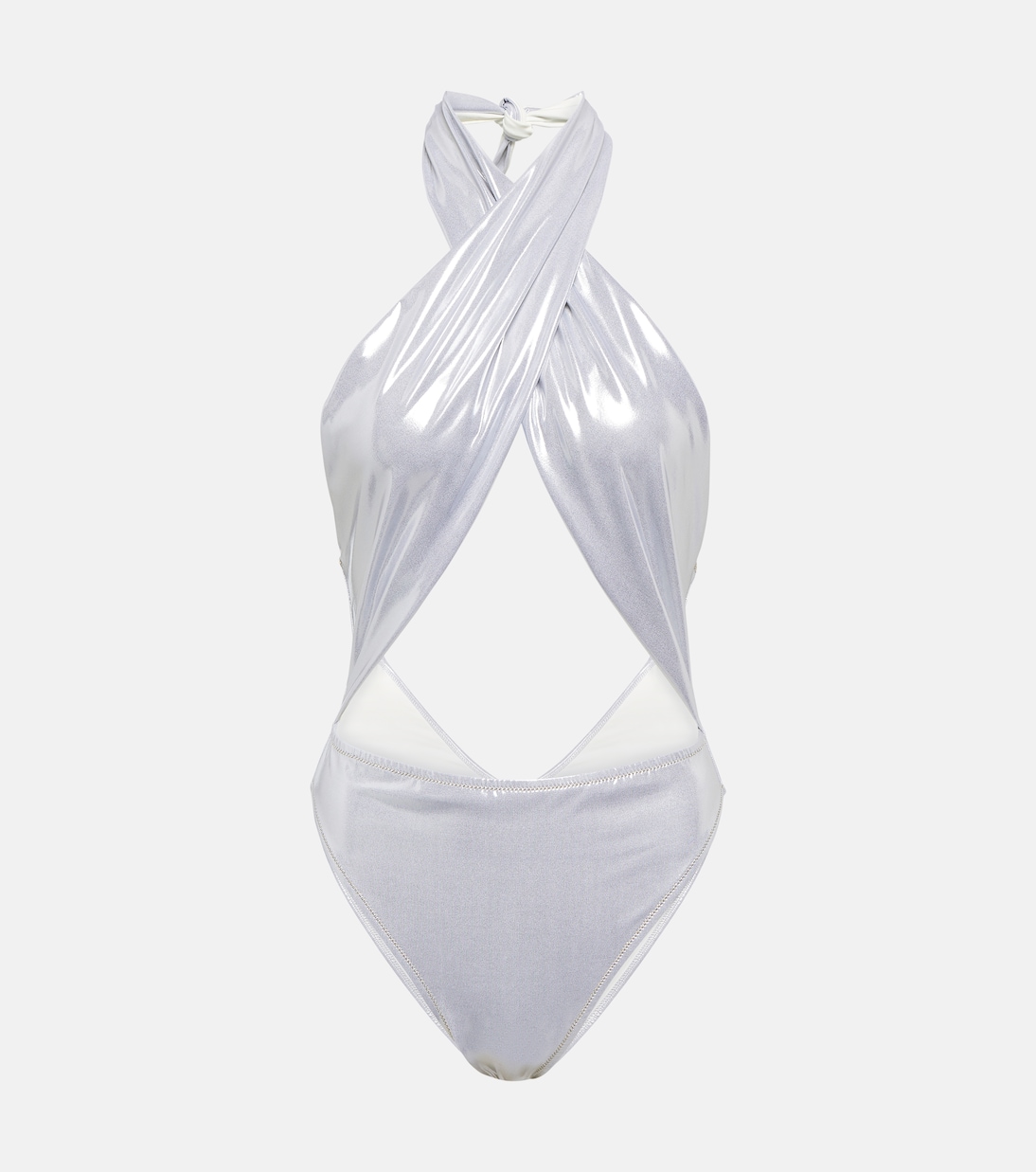 Badeanzug Italian Stallion aus Lamé | Reina Olga