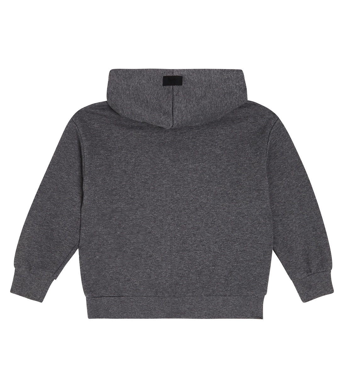 Sweat-shirt à capuche imprimé en coton | Il Gufo