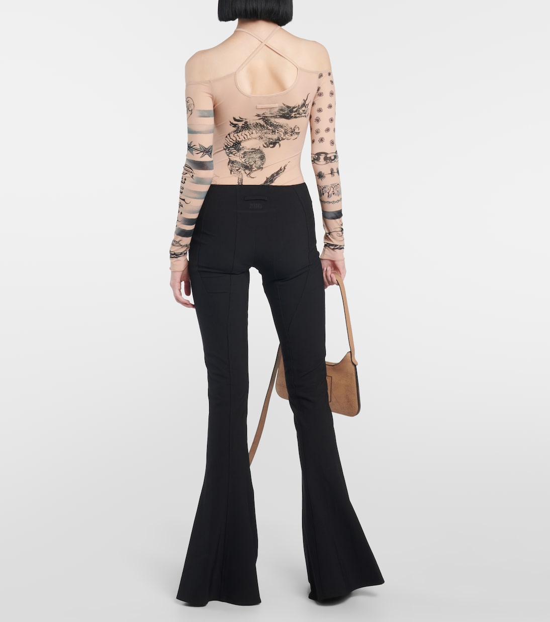 x KNWLS – Pantalon évasé | Jean Paul Gaultier