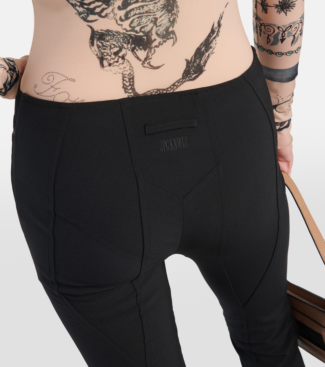 x KNWLS – Pantalon évasé | Jean Paul Gaultier