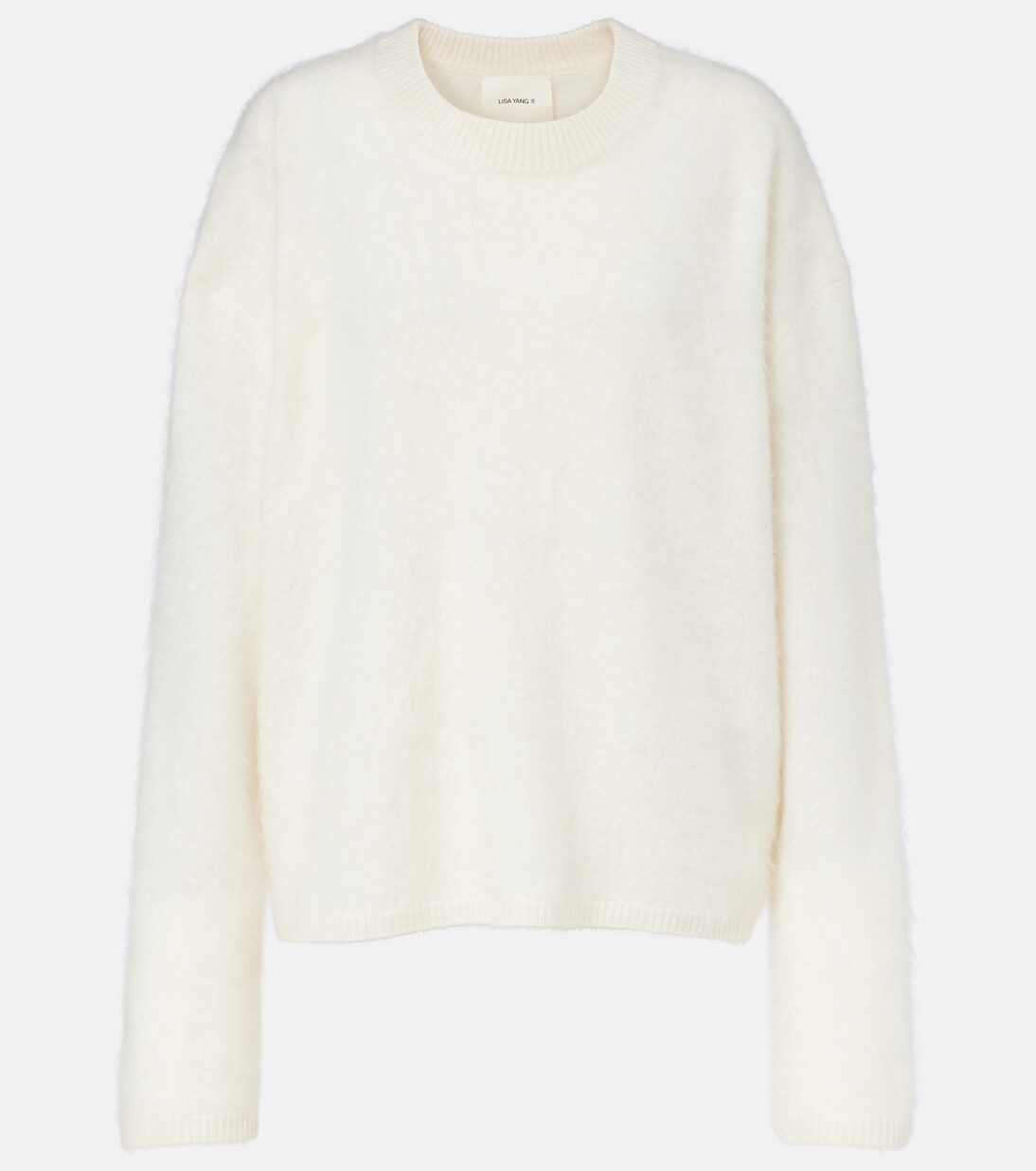 Natalia brushed cashmere sweater | Lisa Yang