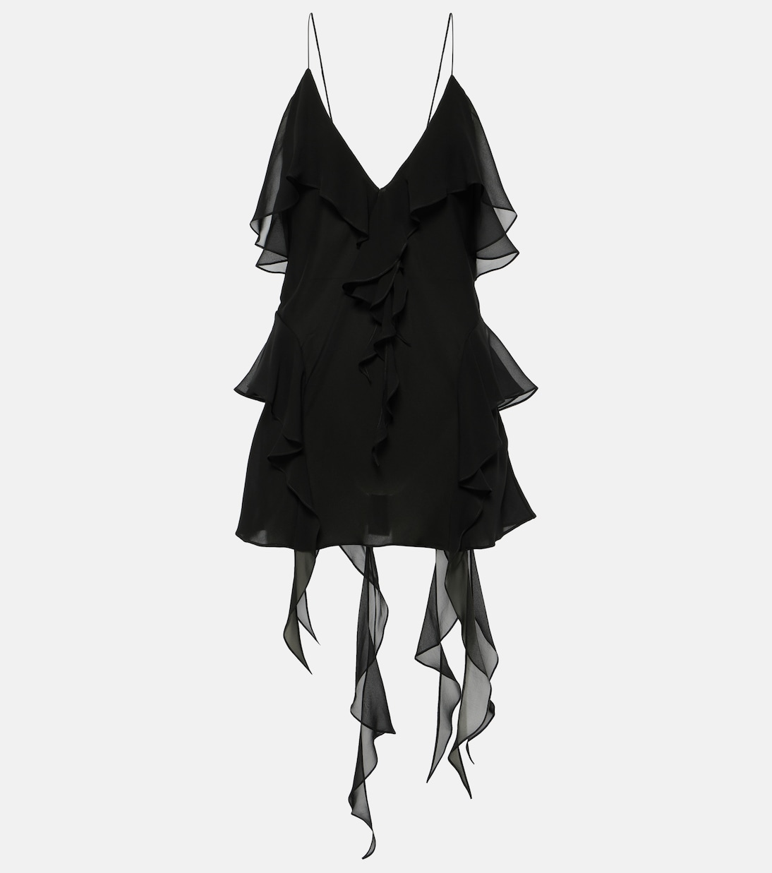 Top Piet aus Seidenchiffon | Khaite