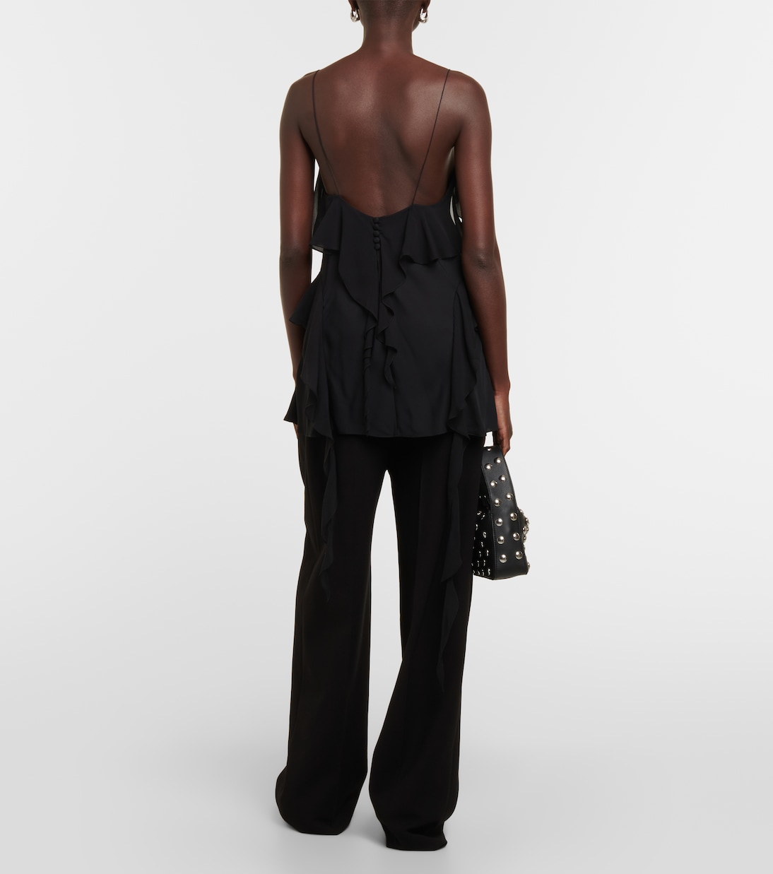 Top Piet aus Seidenchiffon | Khaite