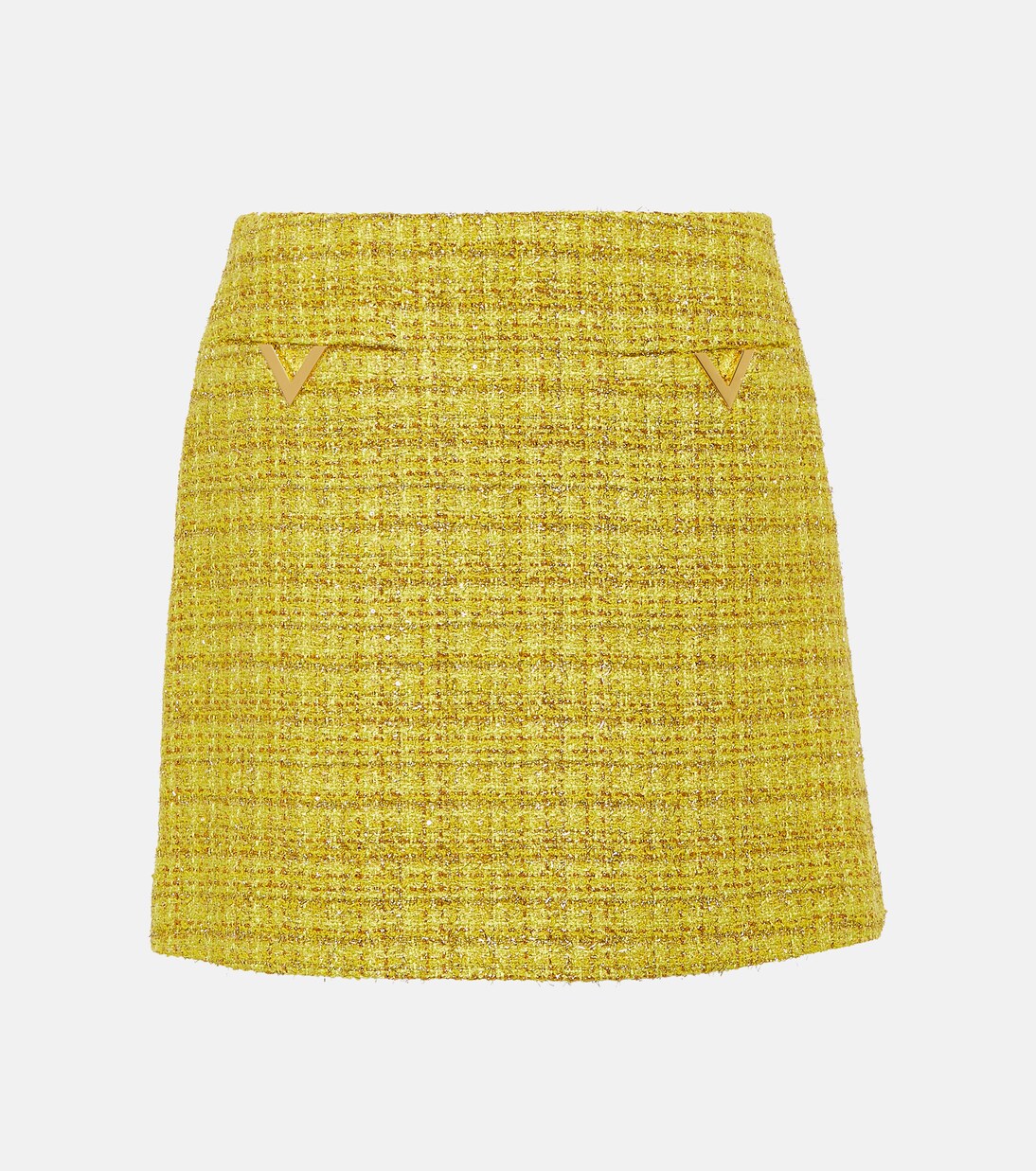 Minifalda VGold de tweed | Valentino