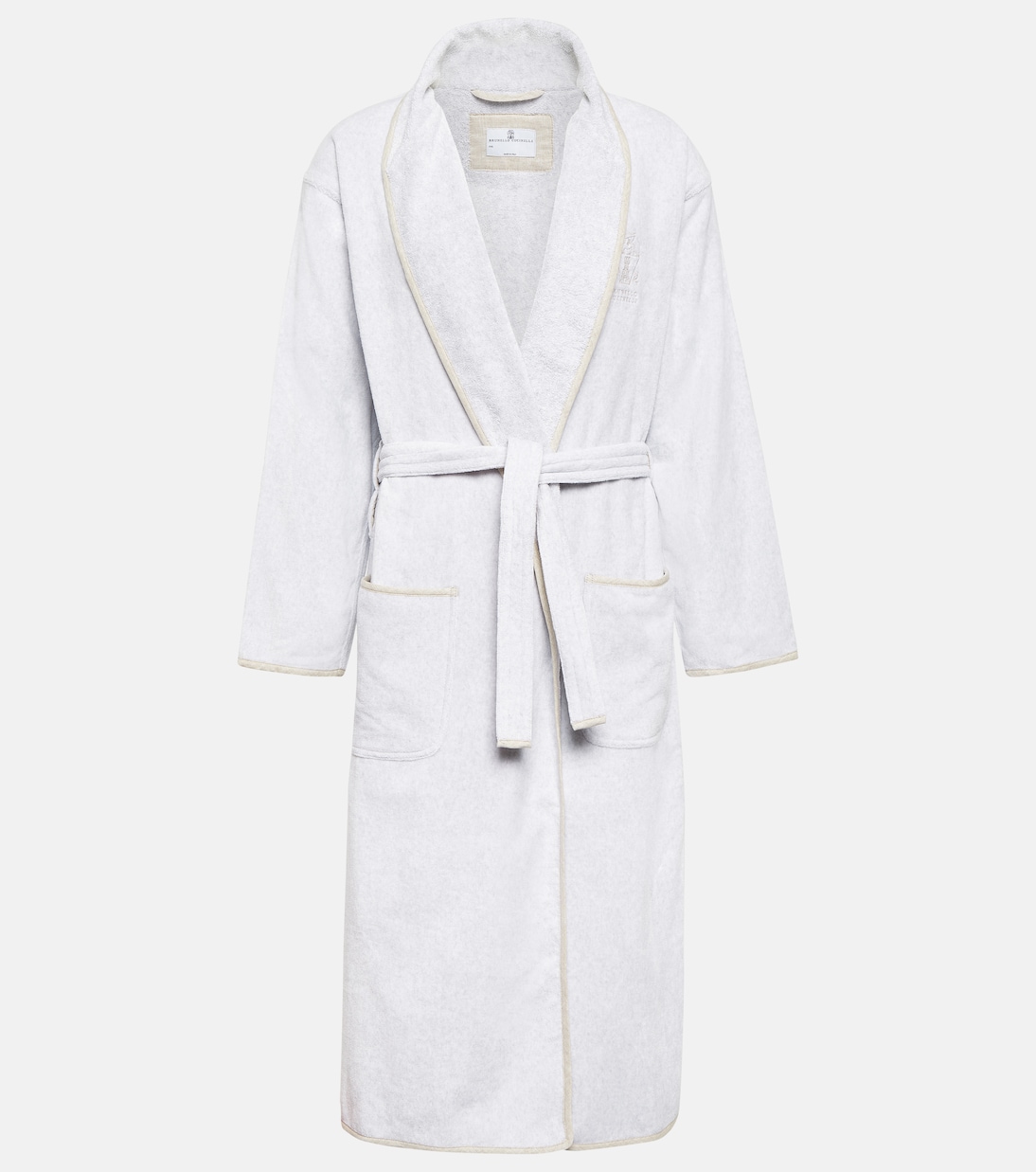 Cotton terry bathrobe | Brunello Cucinelli