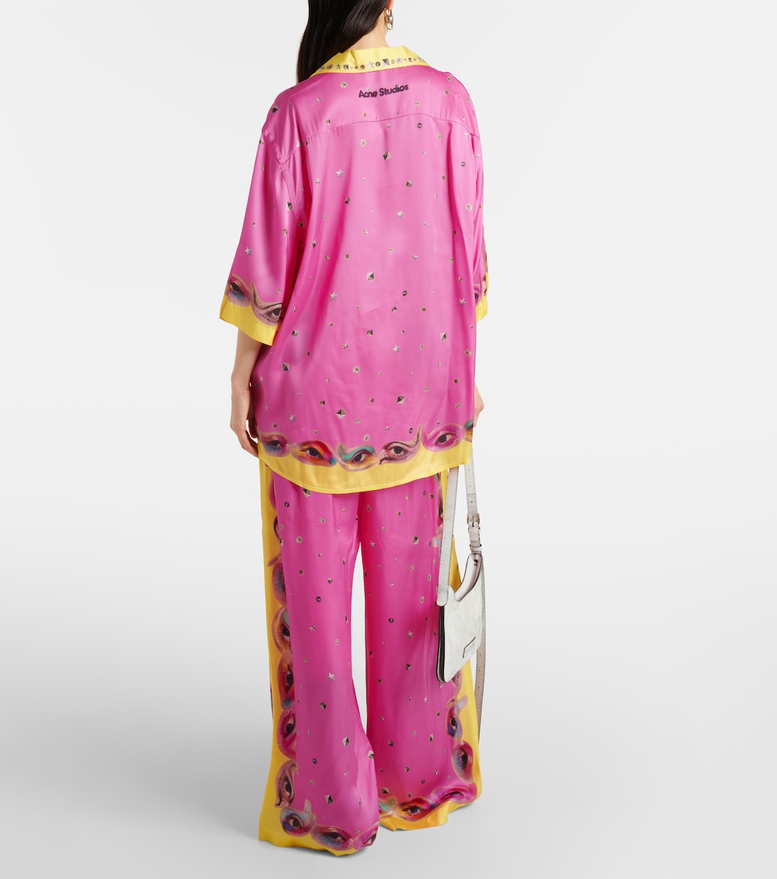 Chemise imprimée à logo | Acne Studios