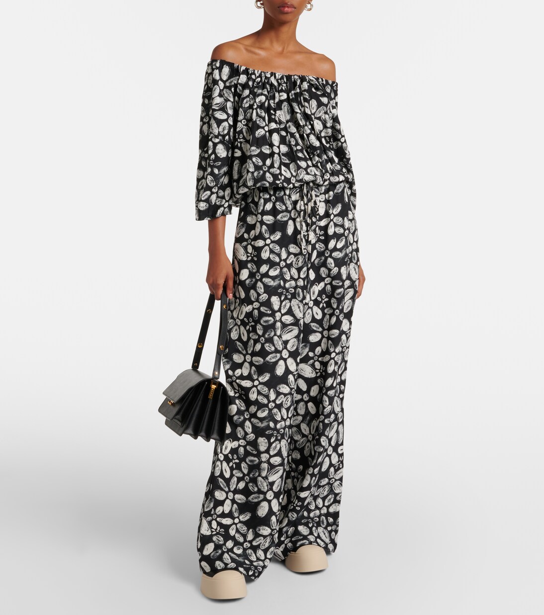 Pantalon ample imprimé | Marni