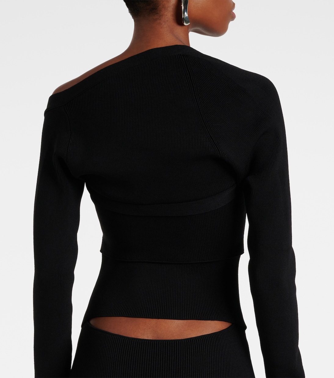 Ribbed-knit jersey midi dress | Christopher Esber