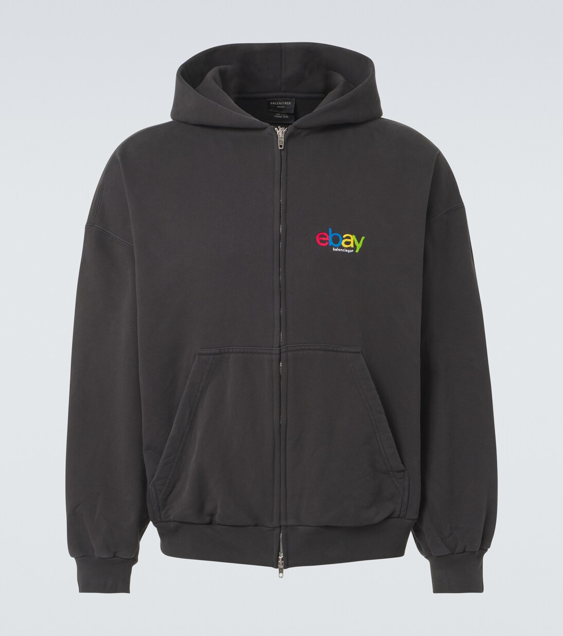 Kapuzenjacke aus Baumwoll-Jersey | Balenciaga