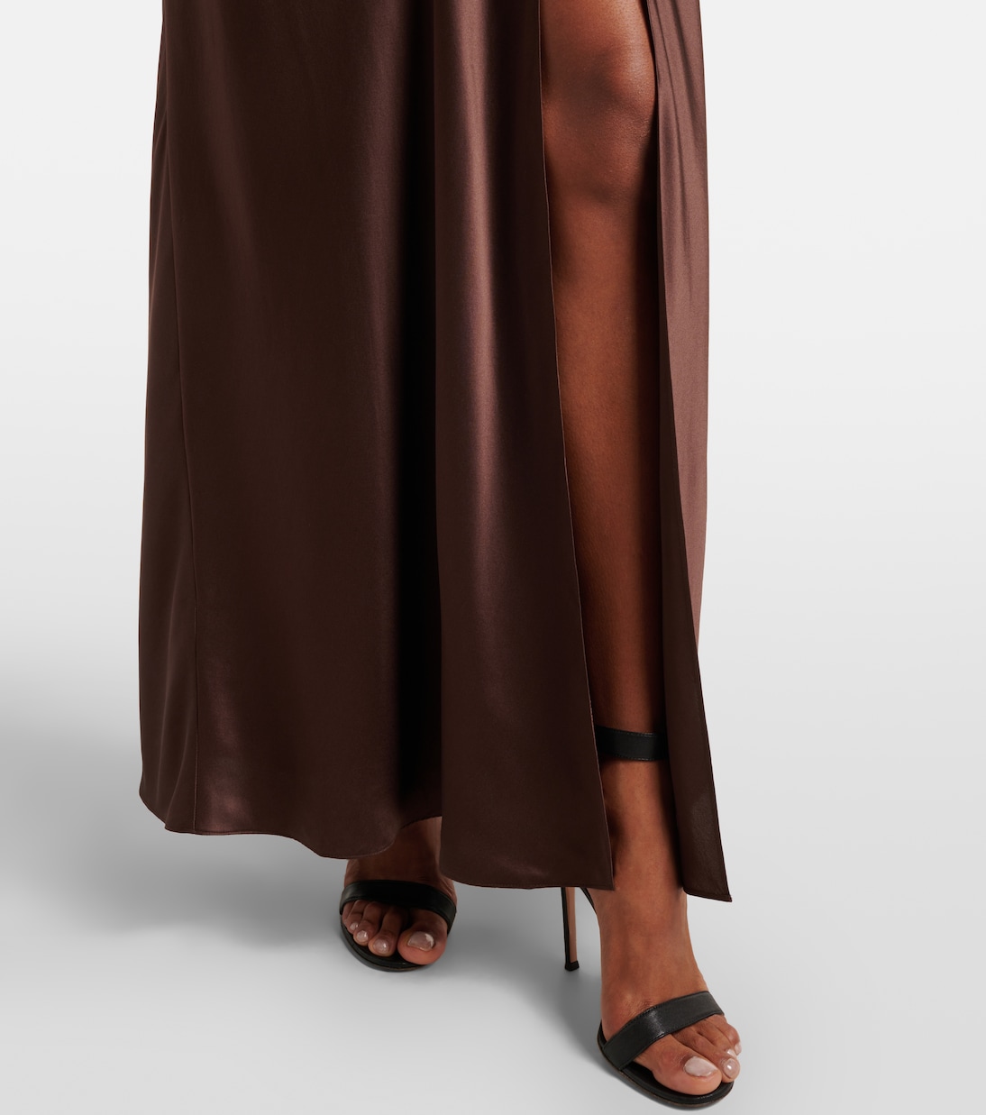 Maxikleid Alessia aus Jersey und Satin | SIR