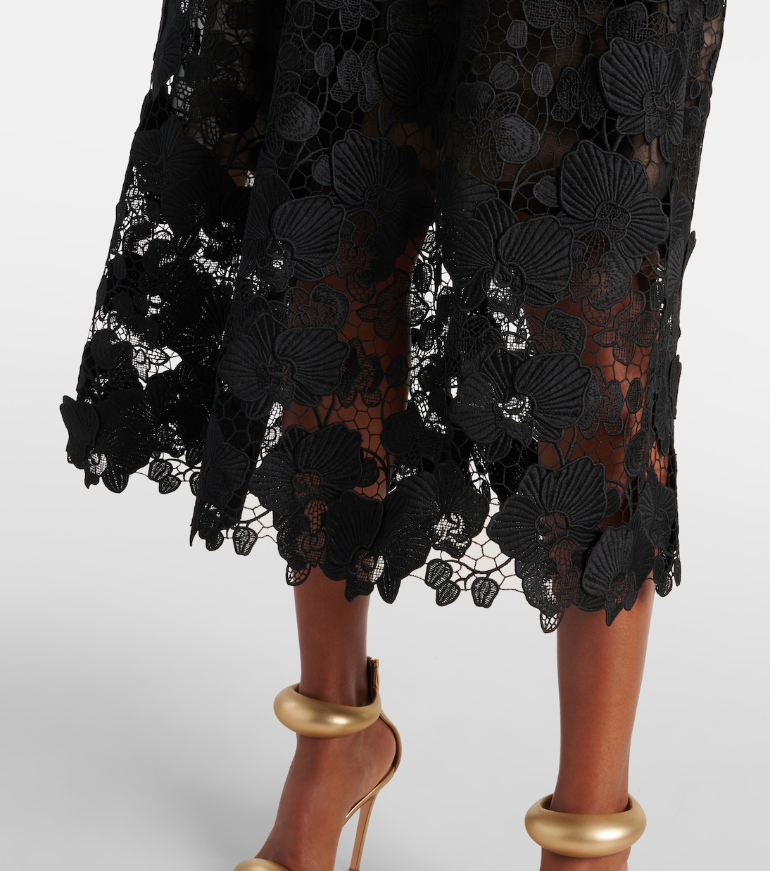 Bustier-Robe aus Spitze | Oscar de la Renta