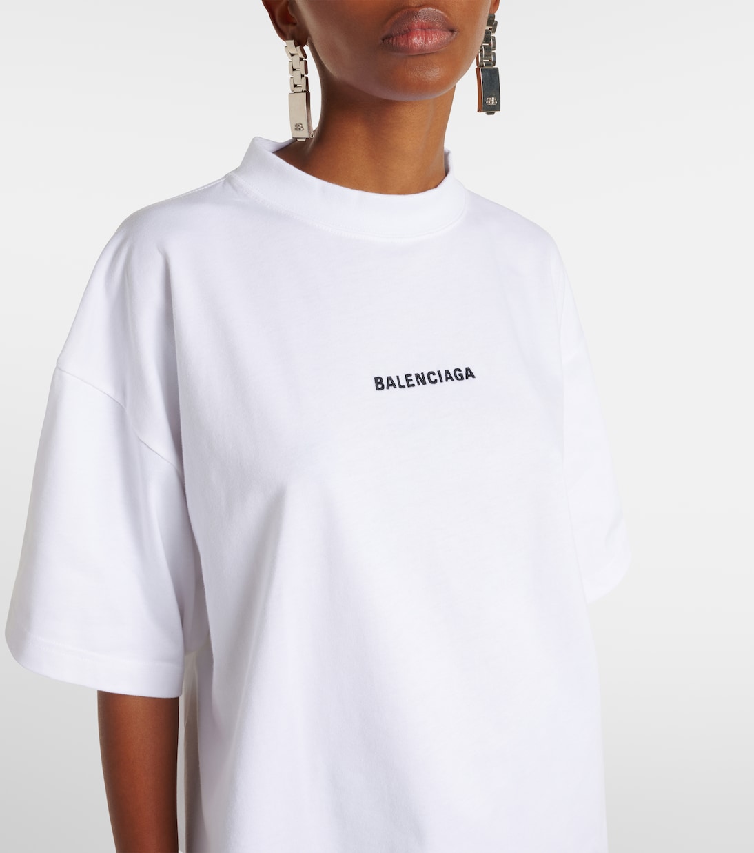 Camiseta de algodón estampada | Balenciaga