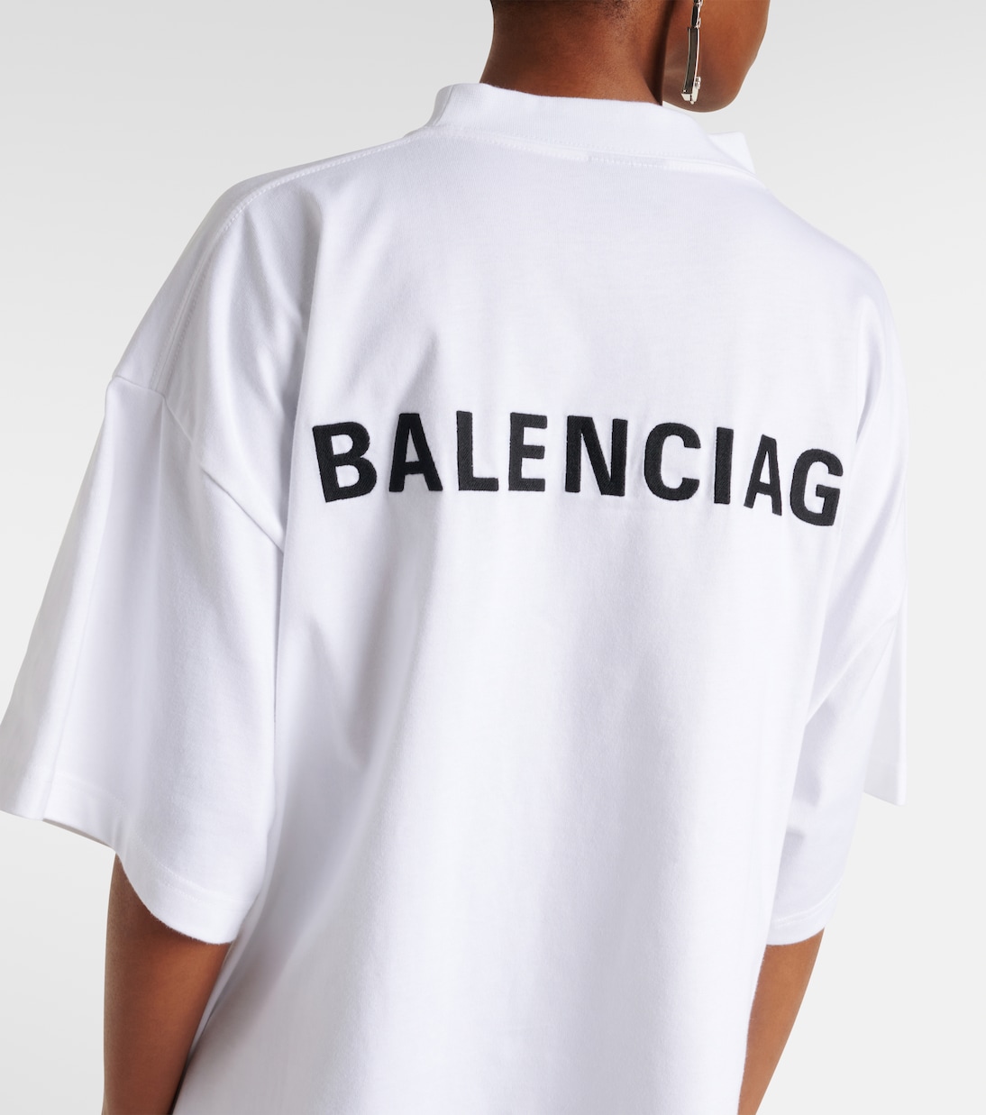 Camiseta de algodón estampada | Balenciaga