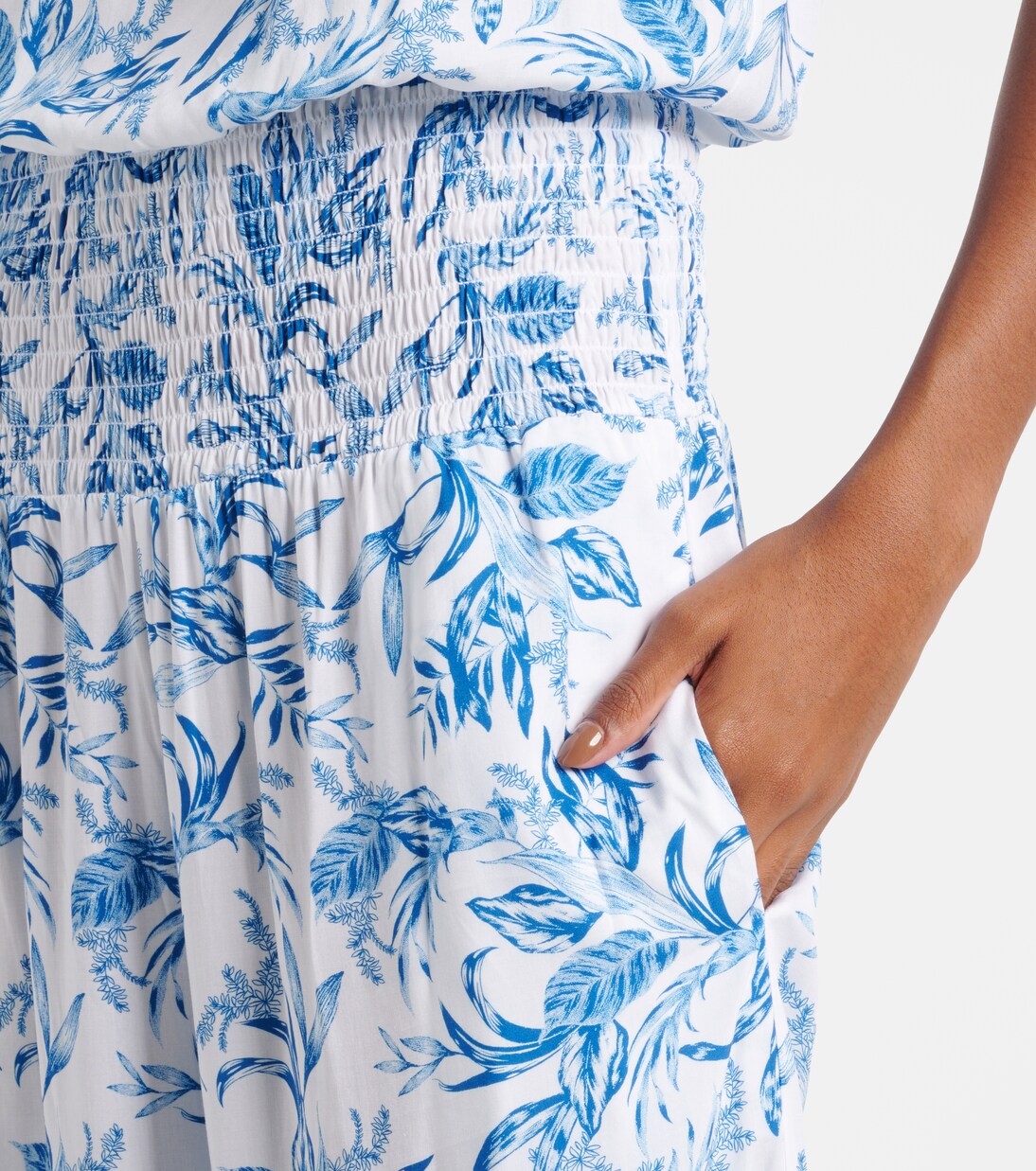 Mono Naomi de algodón sin tirantes | Melissa Odabash