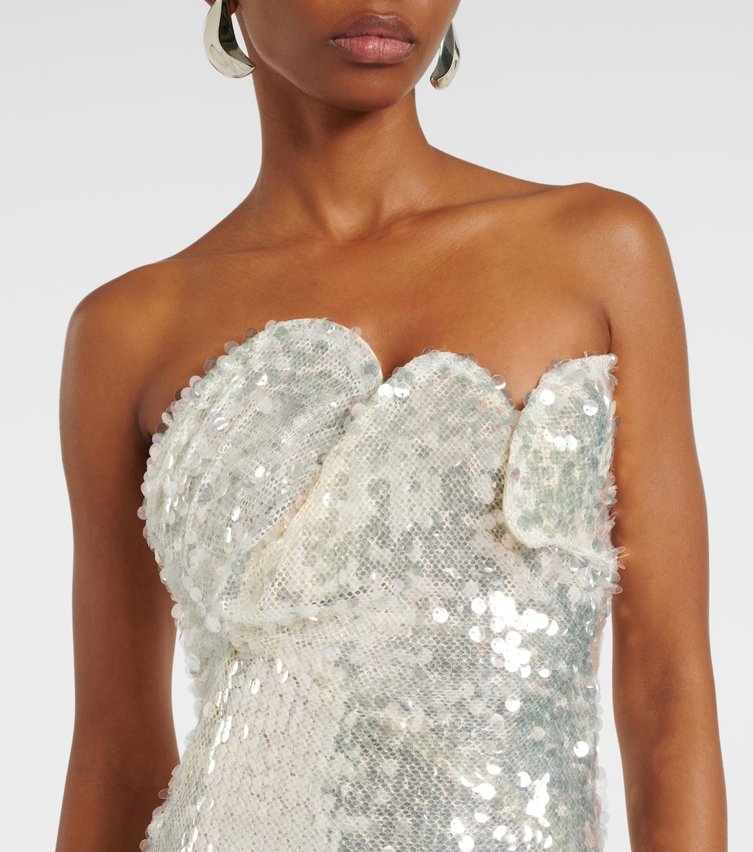 Opaline sequined strapless gown | Christopher Esber