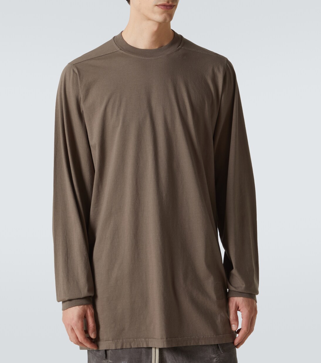 Oversized cotton jersey T-shirt | Rick Owens