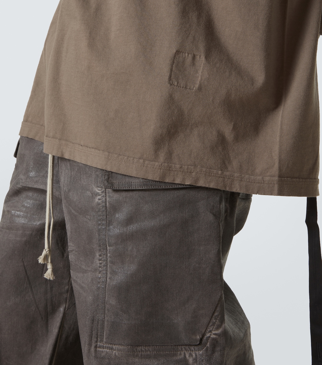 Oversized cotton jersey T-shirt | Rick Owens