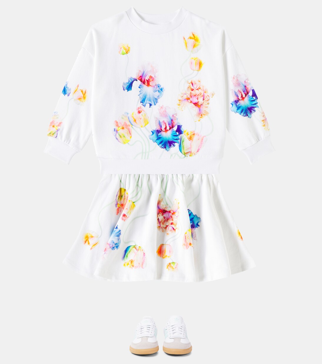 Maxi cotton sweatshirt | Molo