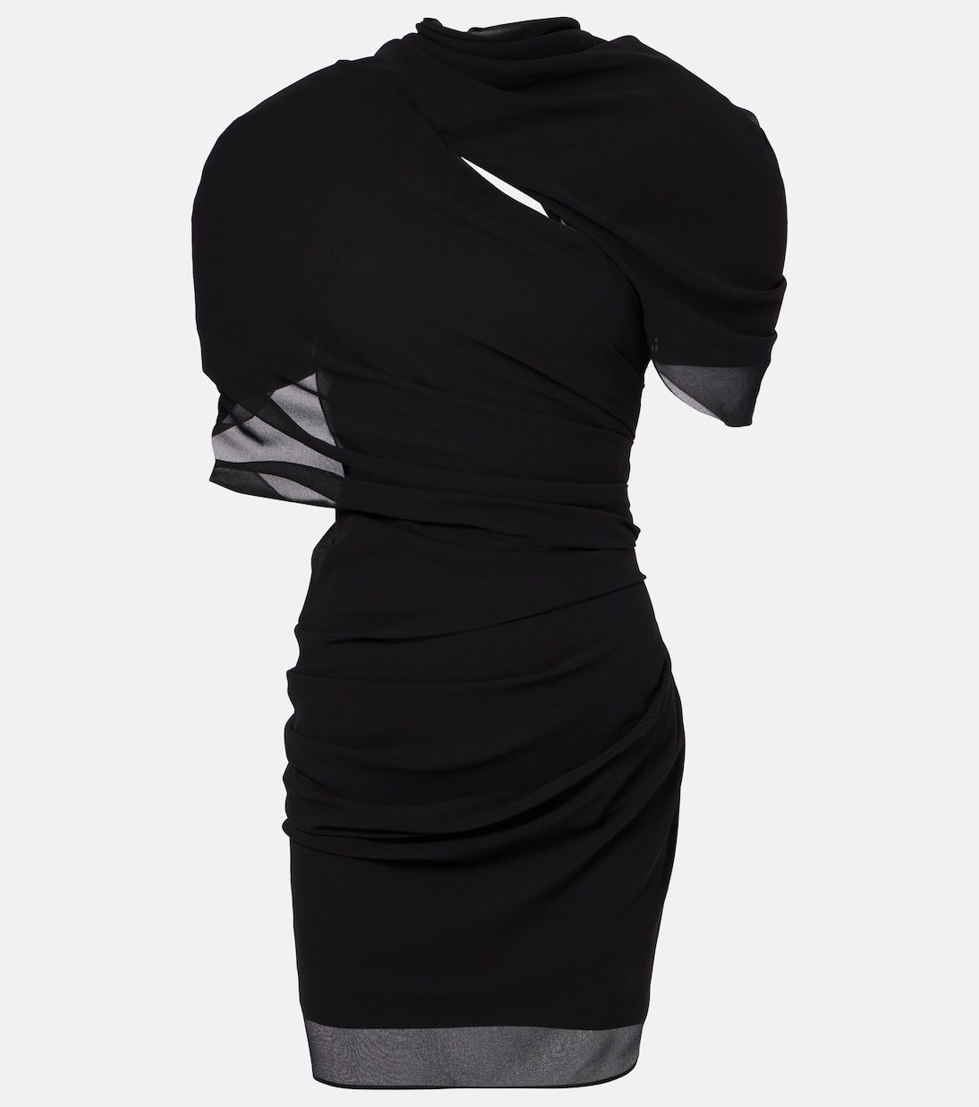 Minikleid Castagna aus Chiffon | Jacquemus