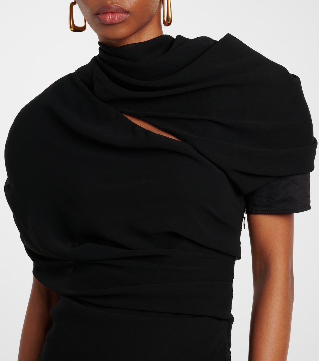 Minikleid Castagna aus Chiffon | Jacquemus