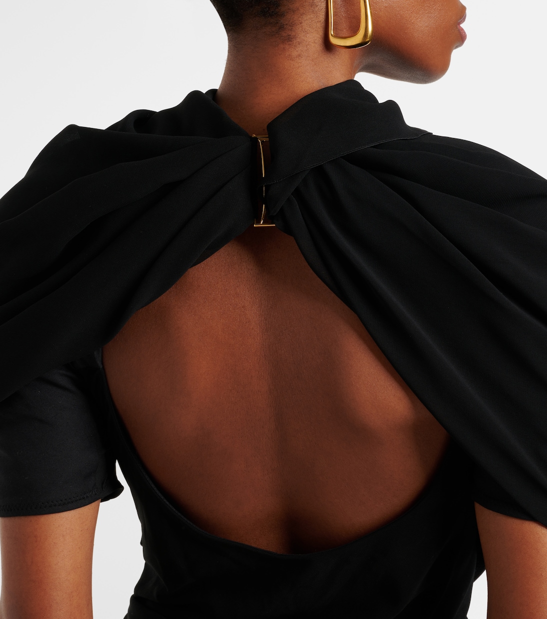 Minikleid Castagna aus Chiffon | Jacquemus