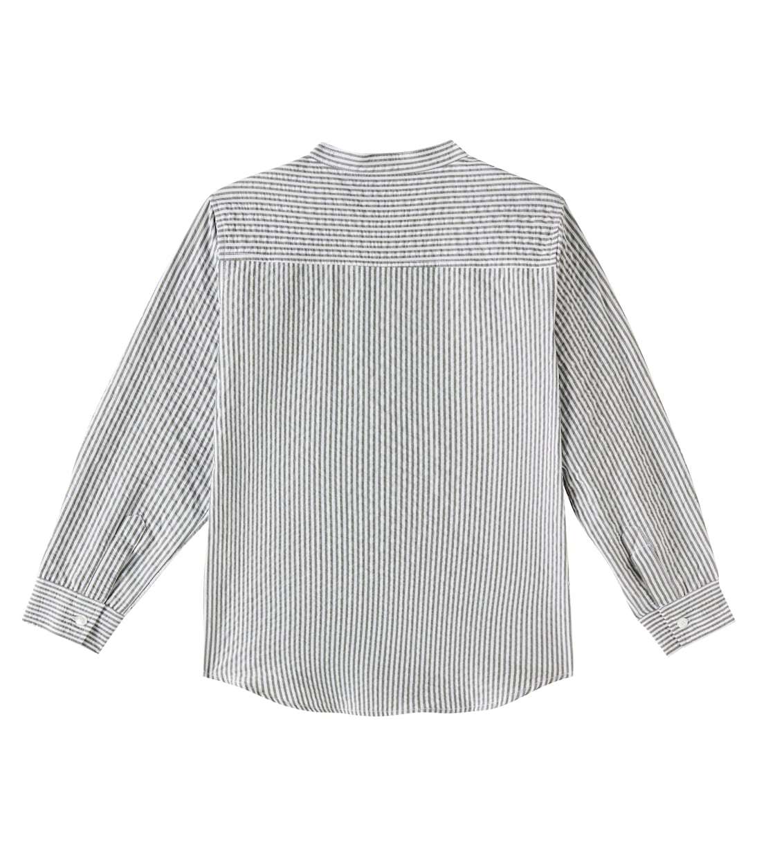 Striped cotton shirt | Il Gufo