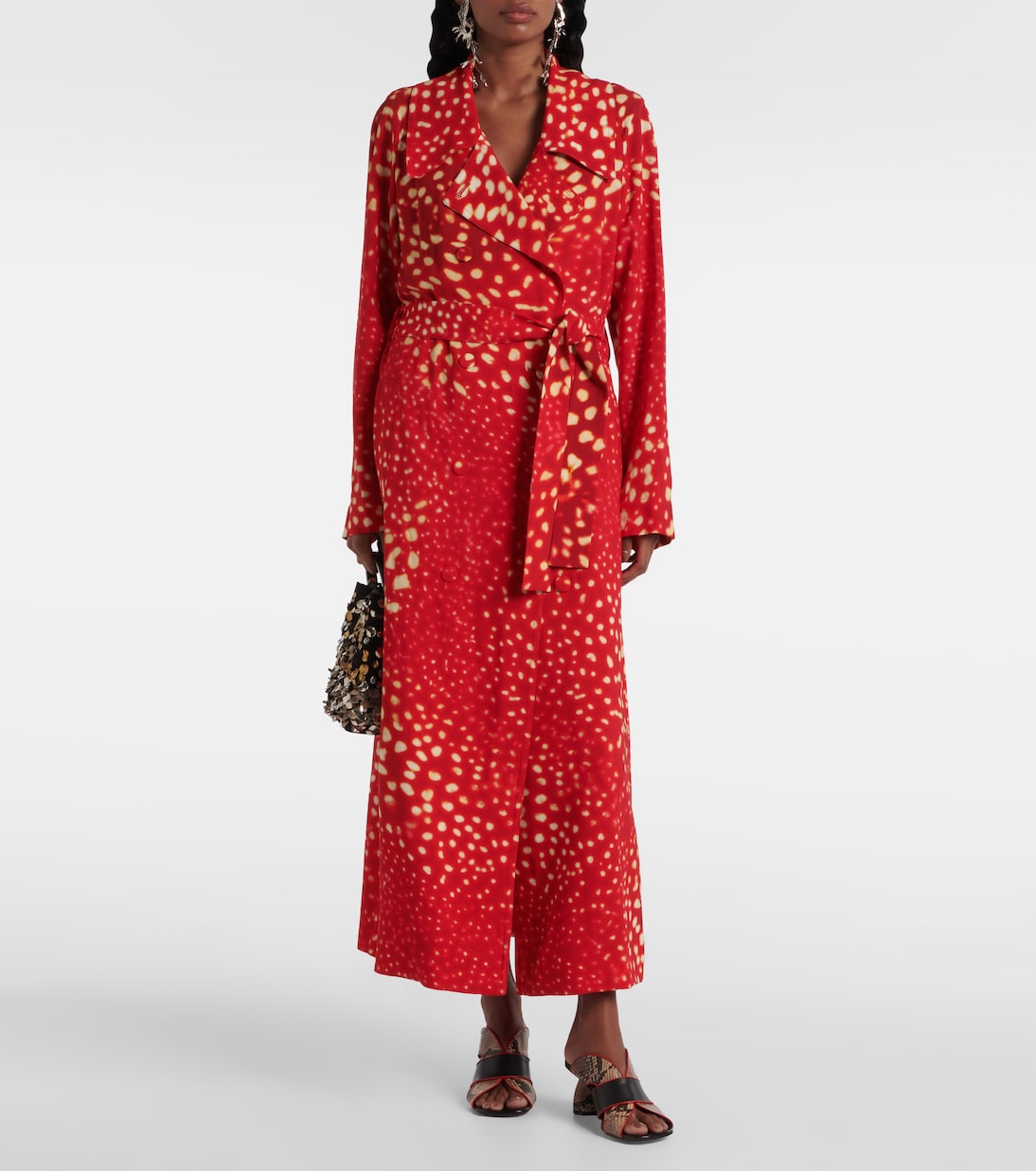 Bedruckter Mantel | Dries Van Noten