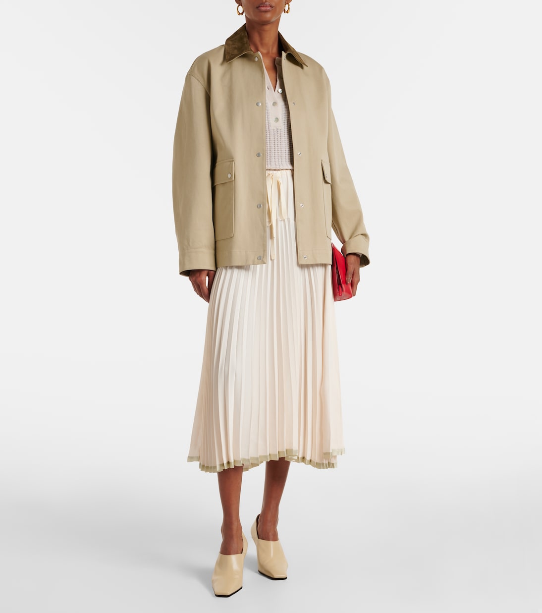 Henley-Top aus Kaschmir und Seide | Vince