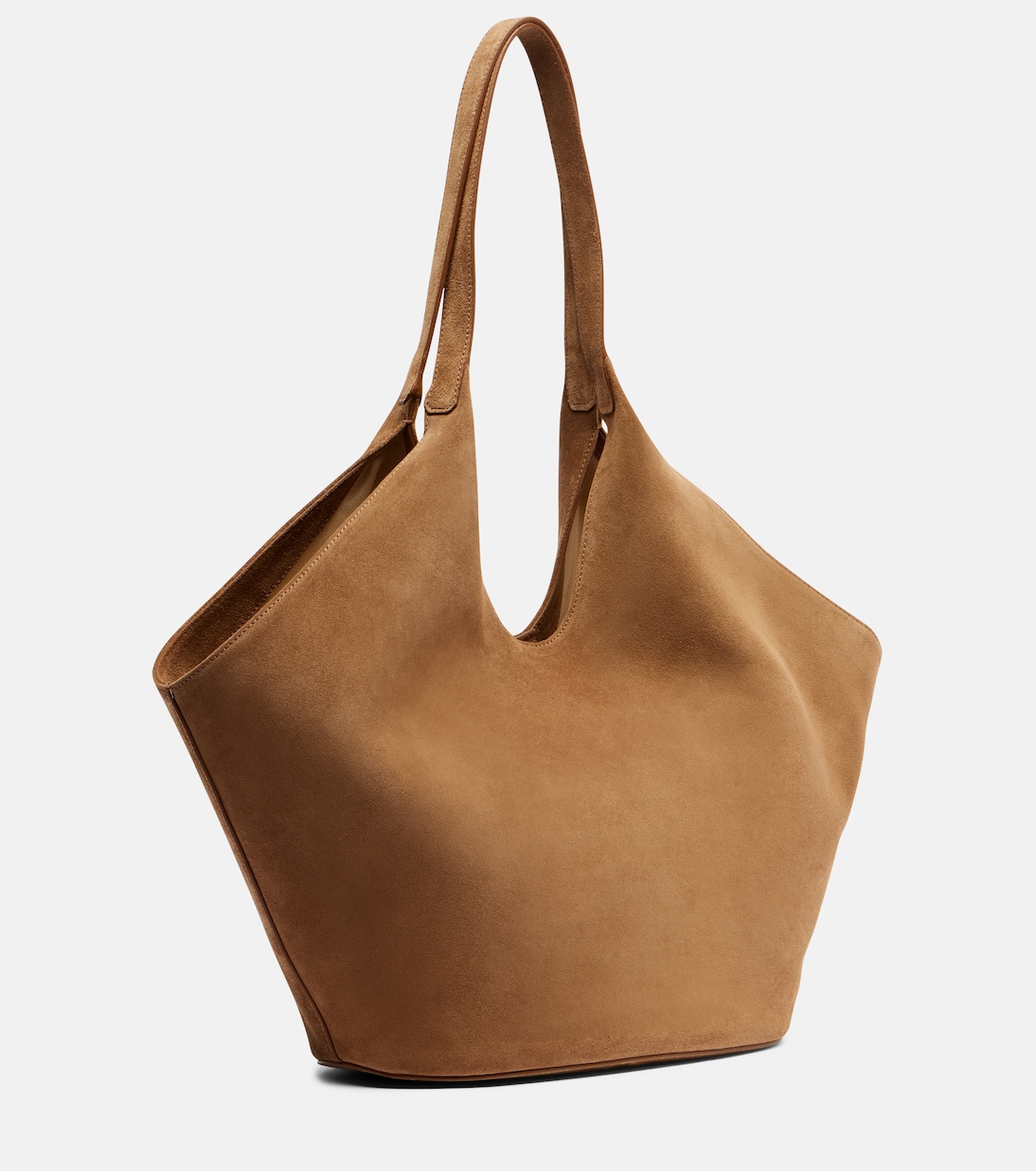 Phantom Large suede tote bag | Aesther Ekme