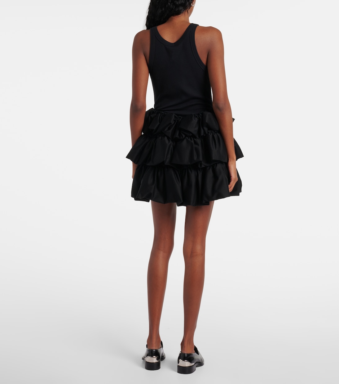 Minirock aus Baumwolle | Noir Kei Ninomiya