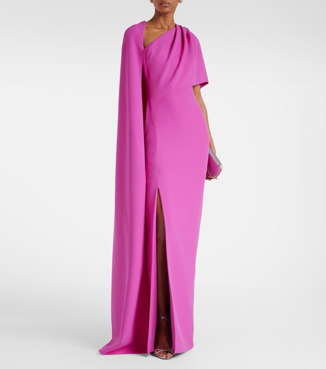Contessa asymmetric gown | Safiyaa