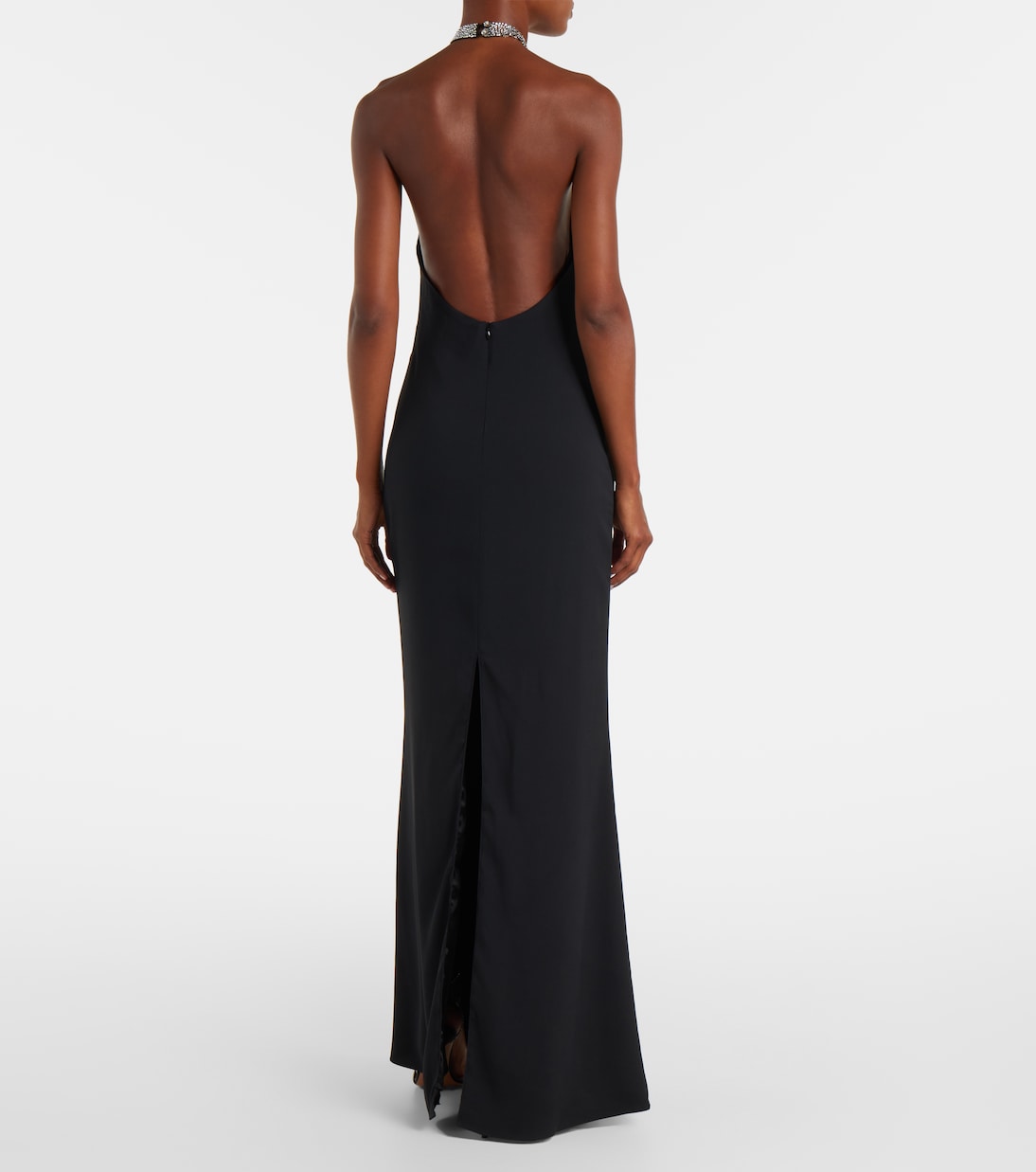 Abito lungo Acropoli con Swarovski® | Taller Marmo