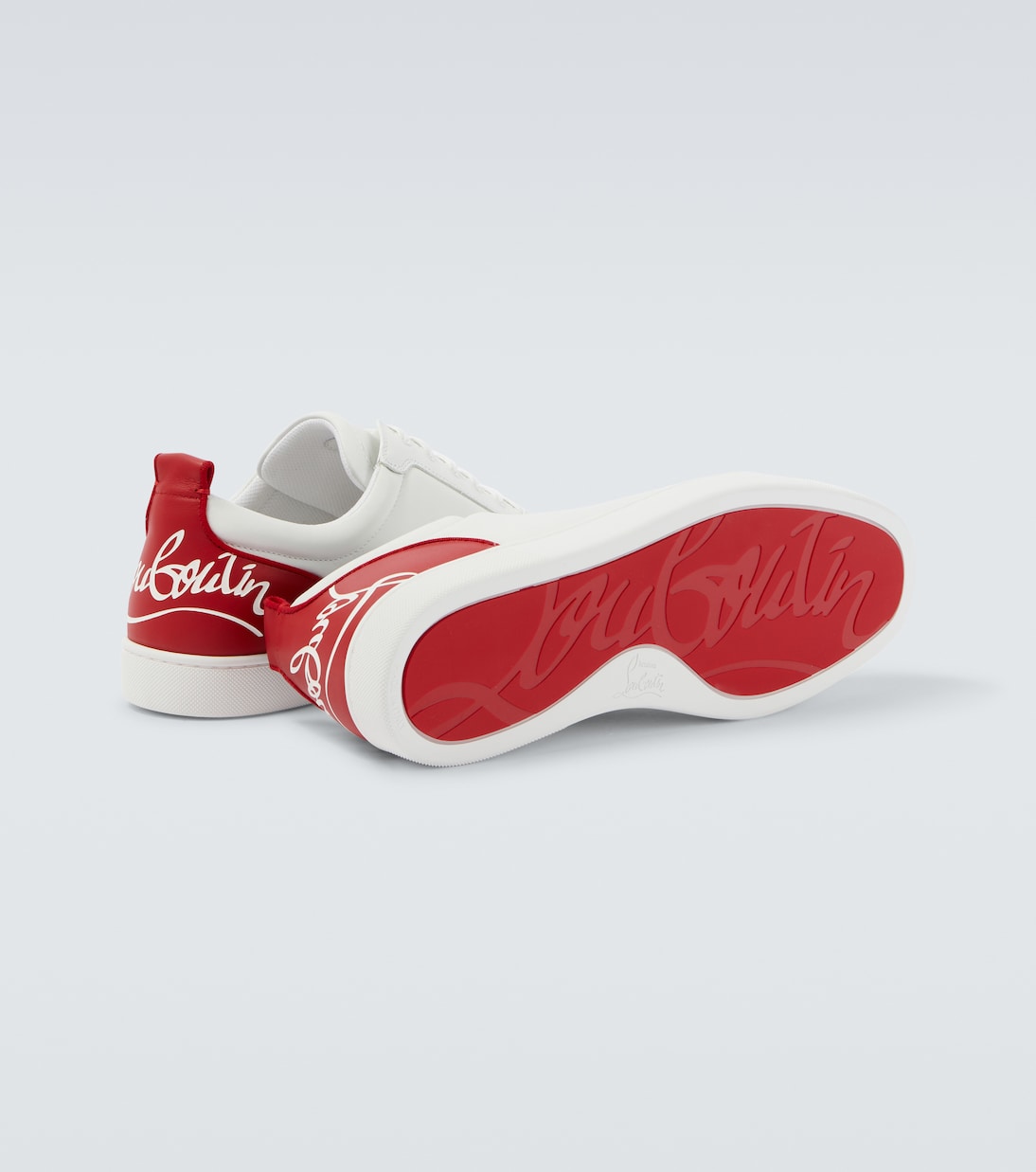 Fun Louis Junior leather sneakers | Christian Louboutin