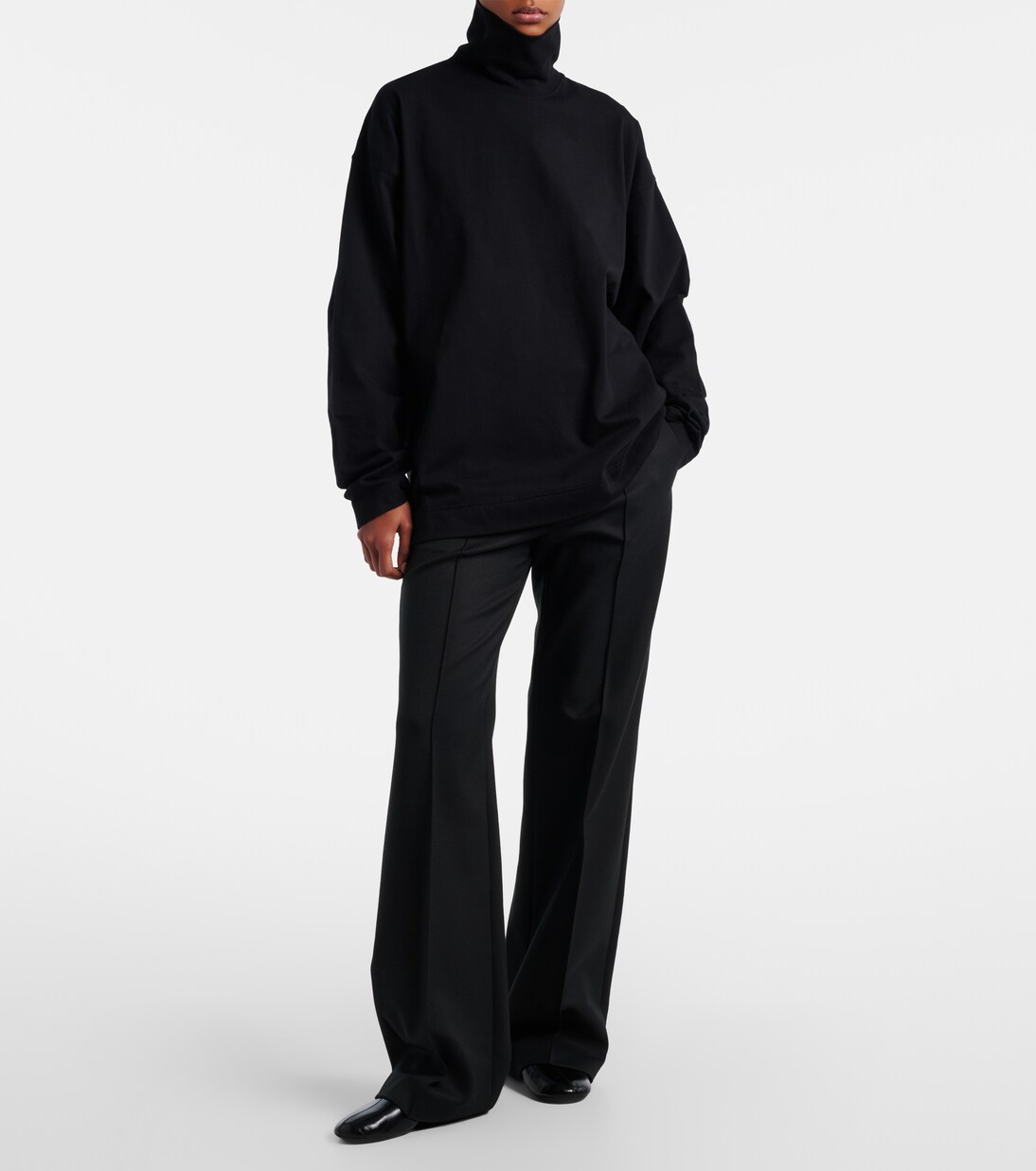 Oversize-Top aus Jersey | Phoebe Philo