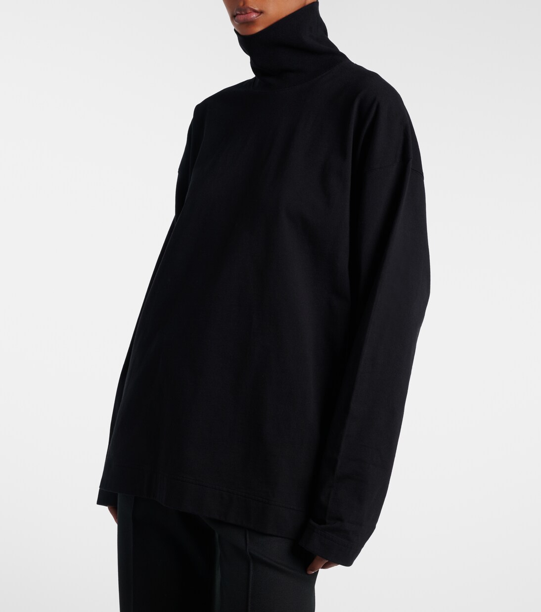 Oversize-Top aus Jersey | Phoebe Philo
