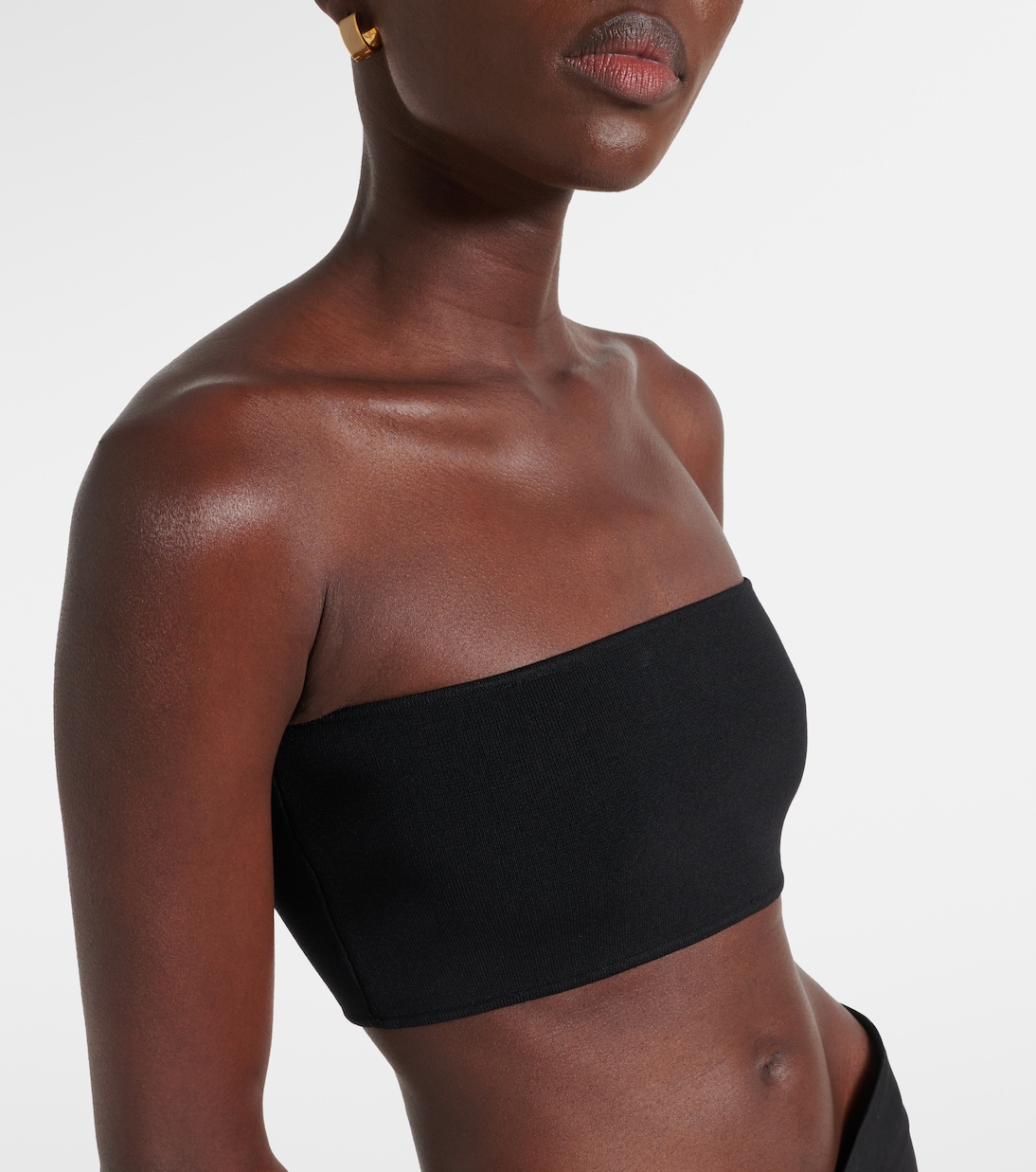 Bandeau-Top aus Jersey | Toteme
