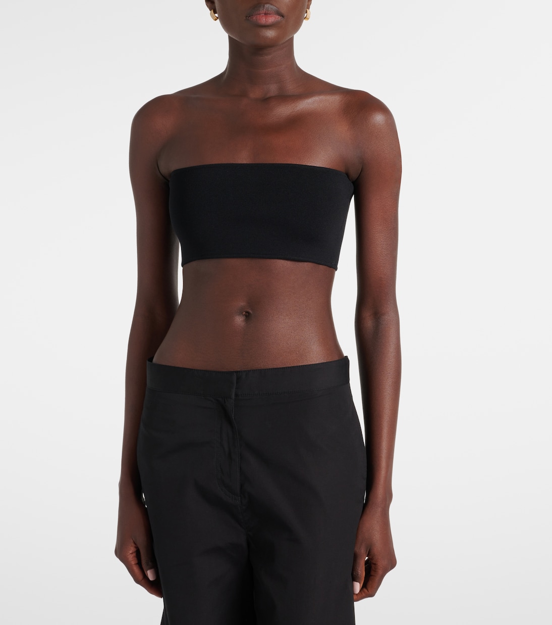 Bandeau-Top aus Jersey | Toteme