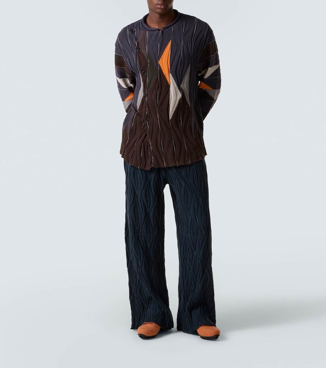 Ostro distressed canvas sneakers | Kiko Kostadinov