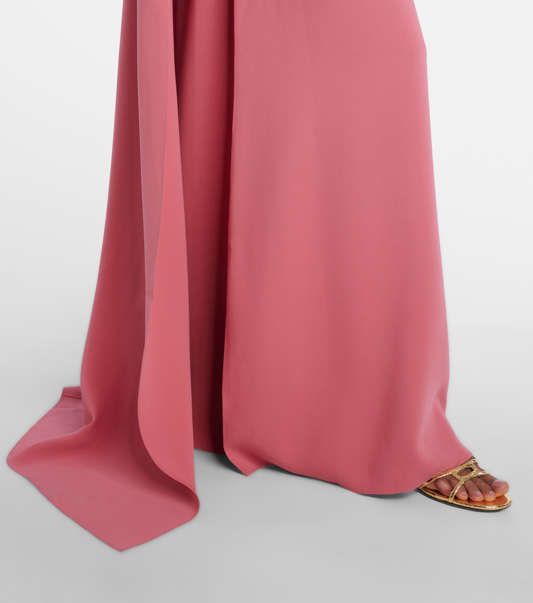 Abito lungo in misto seta | Oscar de la Renta