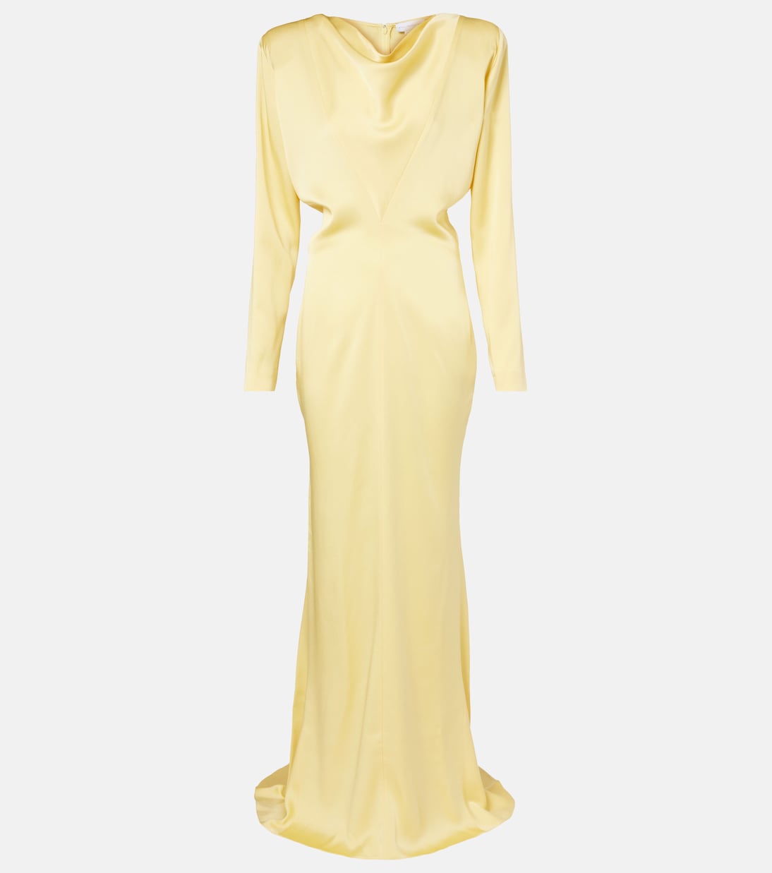 Robe longue en satin | Stella McCartney