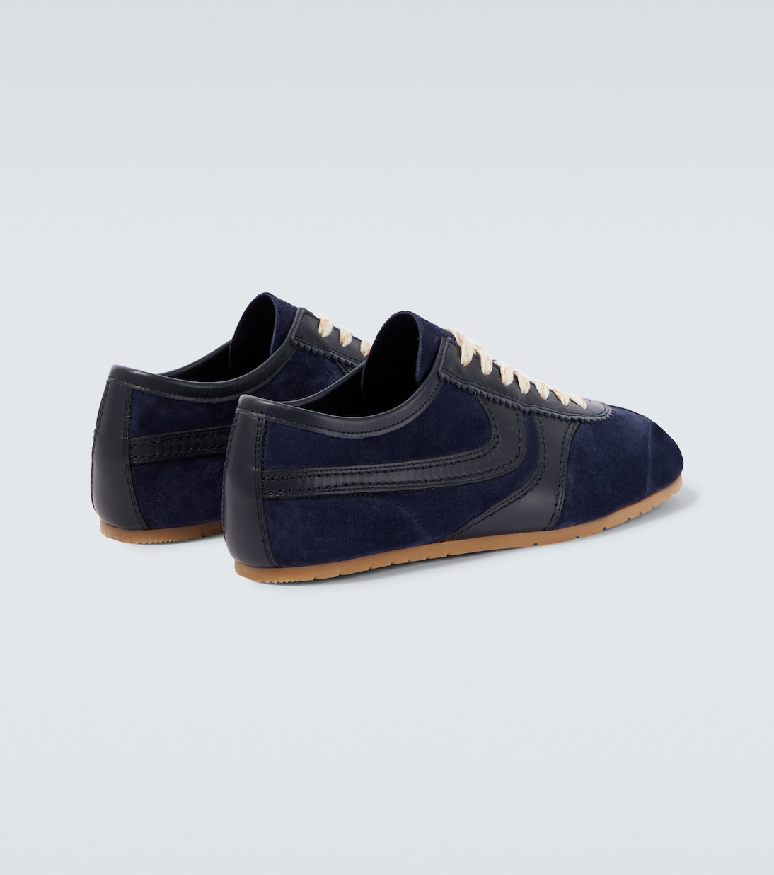 Sneakers aus Veloursleder und Leder | Dries Van Noten