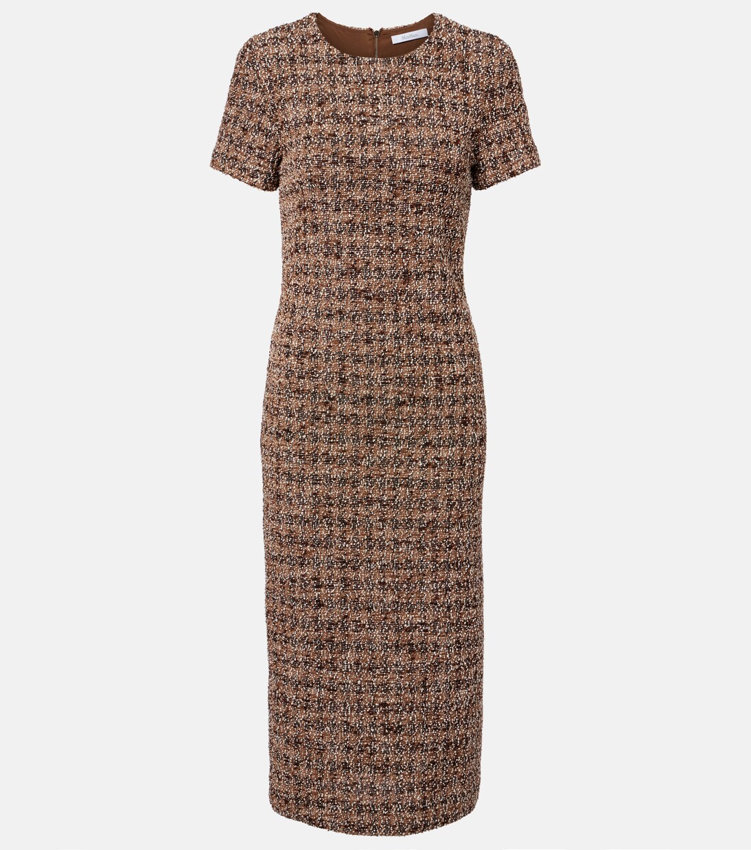 Giugno cotton and wool-blend midi dress | Max Mara