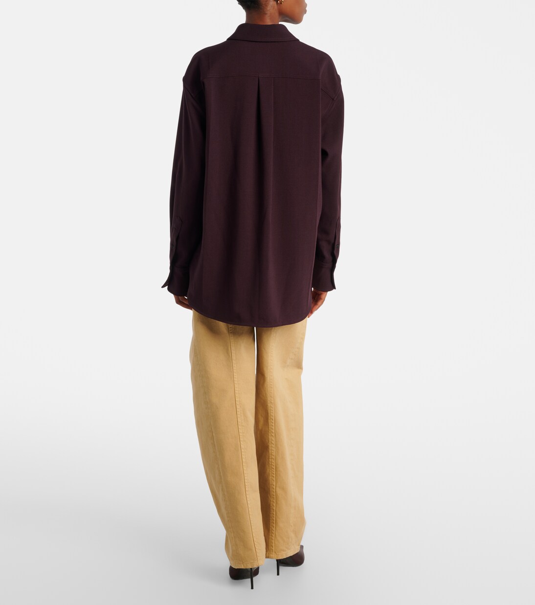 Pyjama-Hemd aus Satin | Victoria Beckham