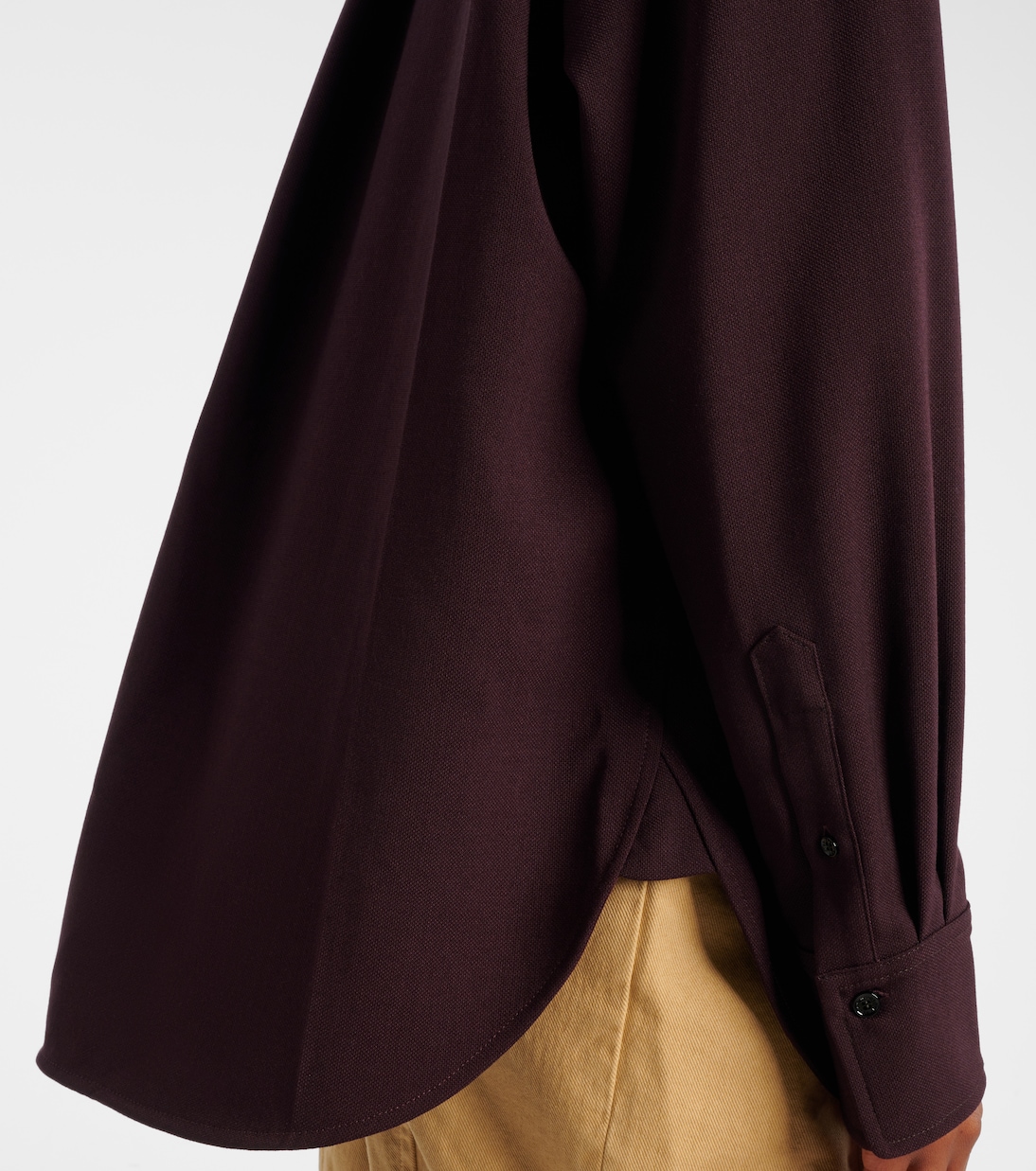 Pyjama-Hemd aus Satin | Victoria Beckham