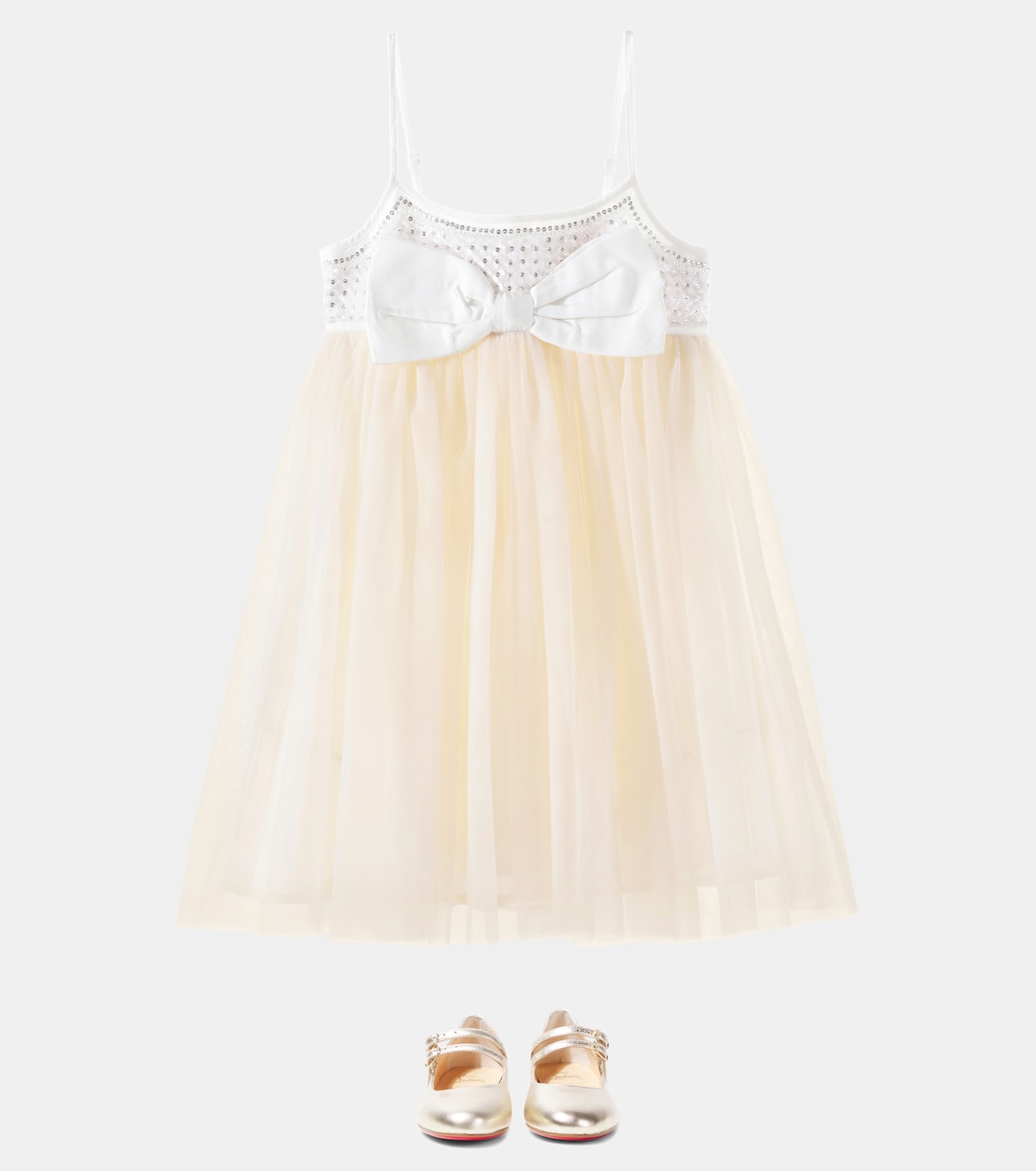 Verziertes Kleid Jolie aus Tüll | Tutu Du Monde