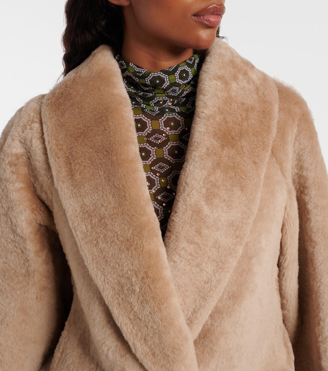 Shearling jacket | Jacques Wei